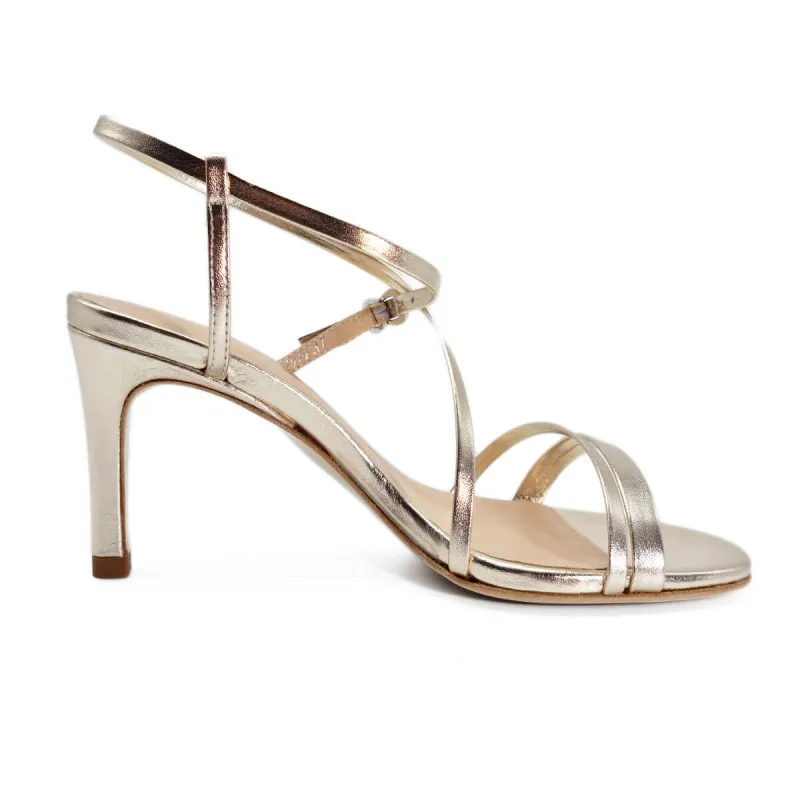 Sandale BELLA 65 à talon en cuir gold - FreeLance - Scarpe