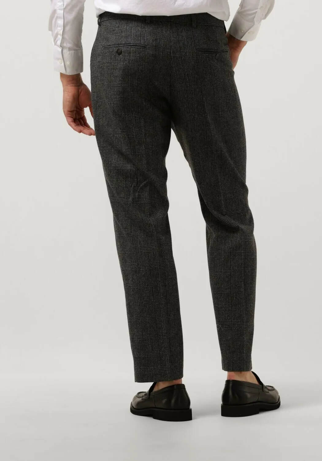 selected homme pantalon slhcomfort-isac trs en gris