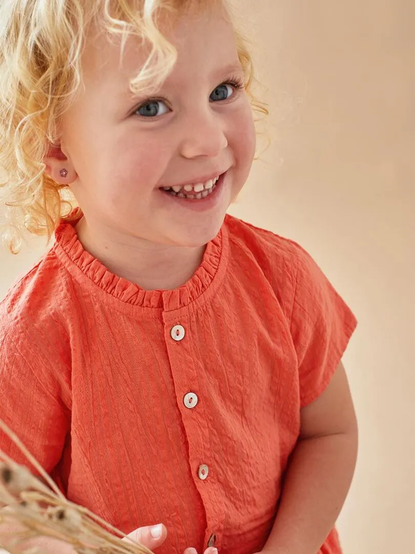 Set robe + bloomer, Noukie's - Rouge