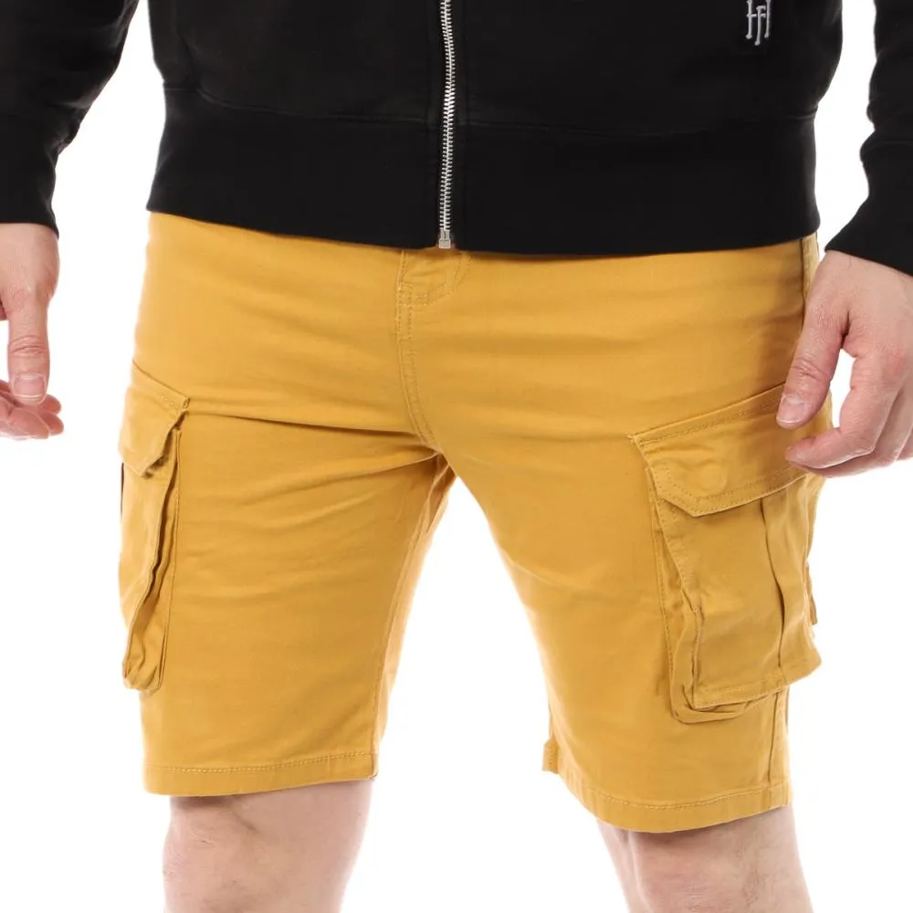 Short Cargo Jaune Homme La Maison Blaggio VEGALIA