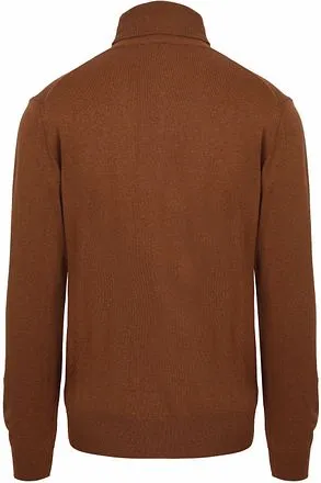Suitable Pull Col Roulé Ecotec Marron KN-ECO-COLL-23-05 com
