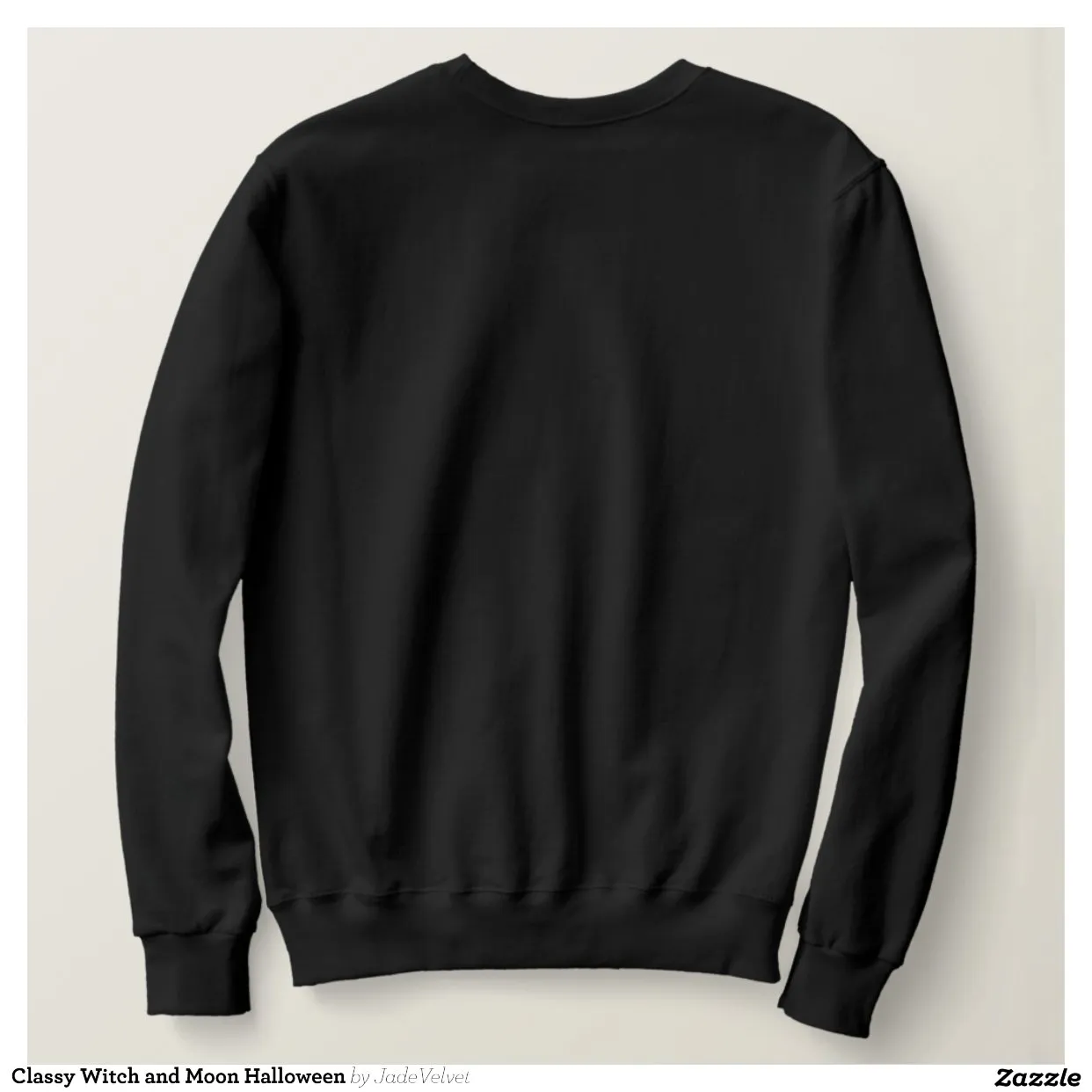 Sweatshirt Halloween sorcière et lune
