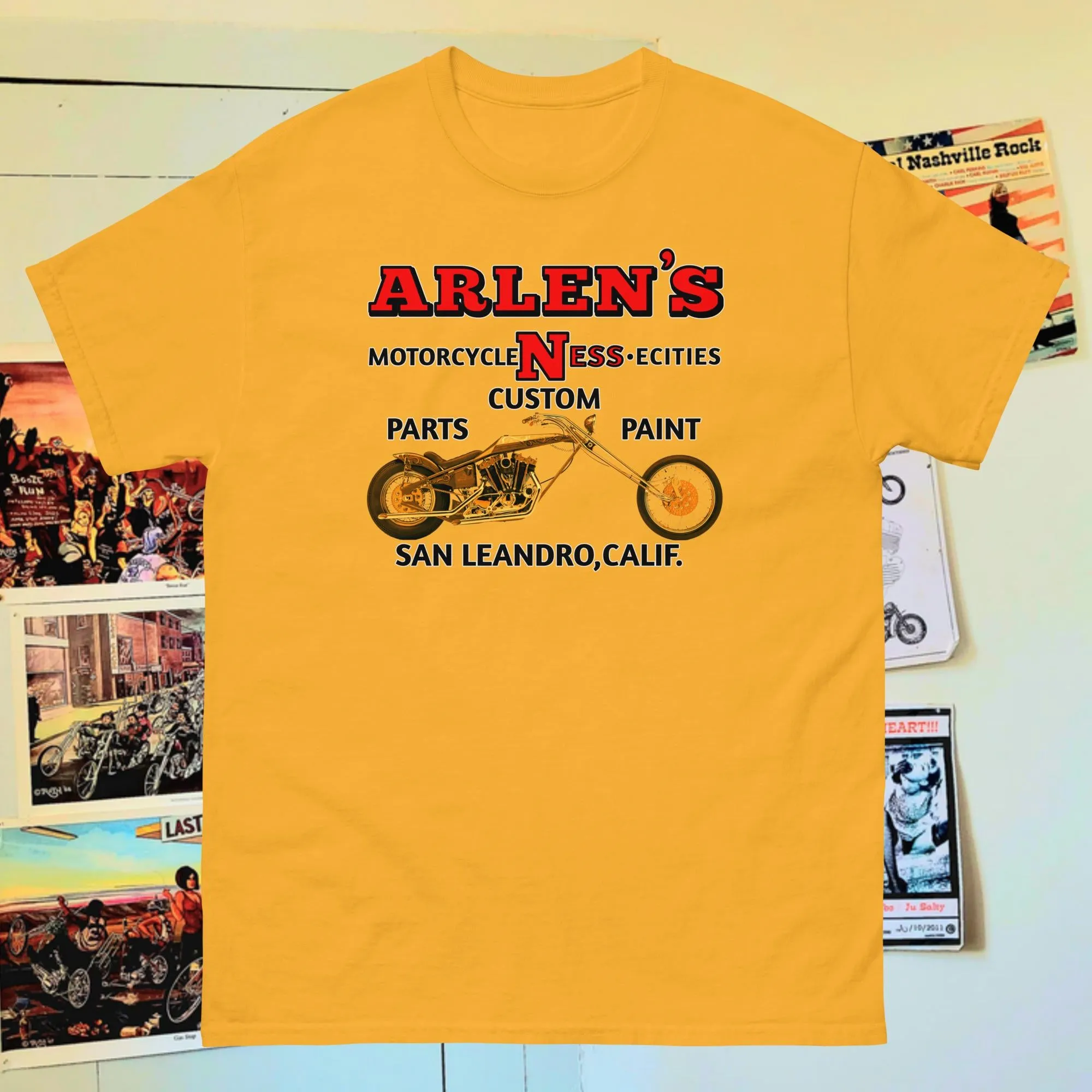 T-Shirt  60's Arlen Ness memory