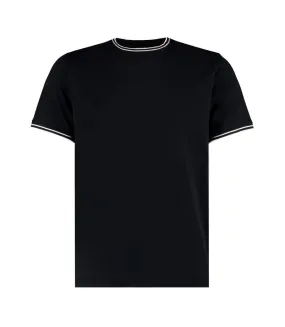 T-shirt fashion homme noir / gris Kustom Kit