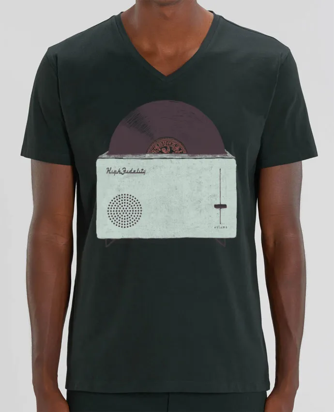 T-shirt homme High Fidelity par Florent Bodart