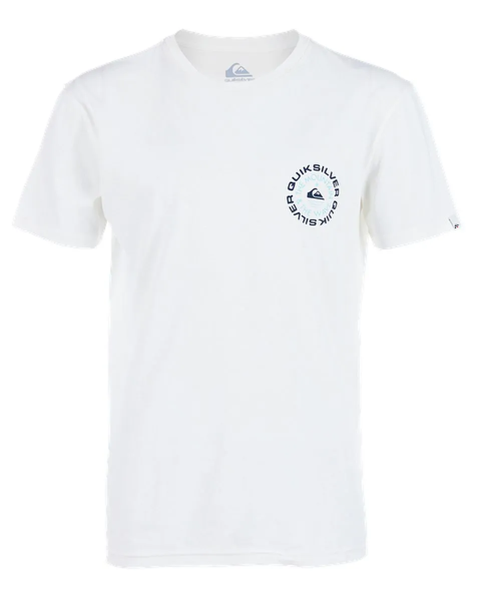 T-SHIRT MT PEAK FLAXTON YM HOMME BLANC