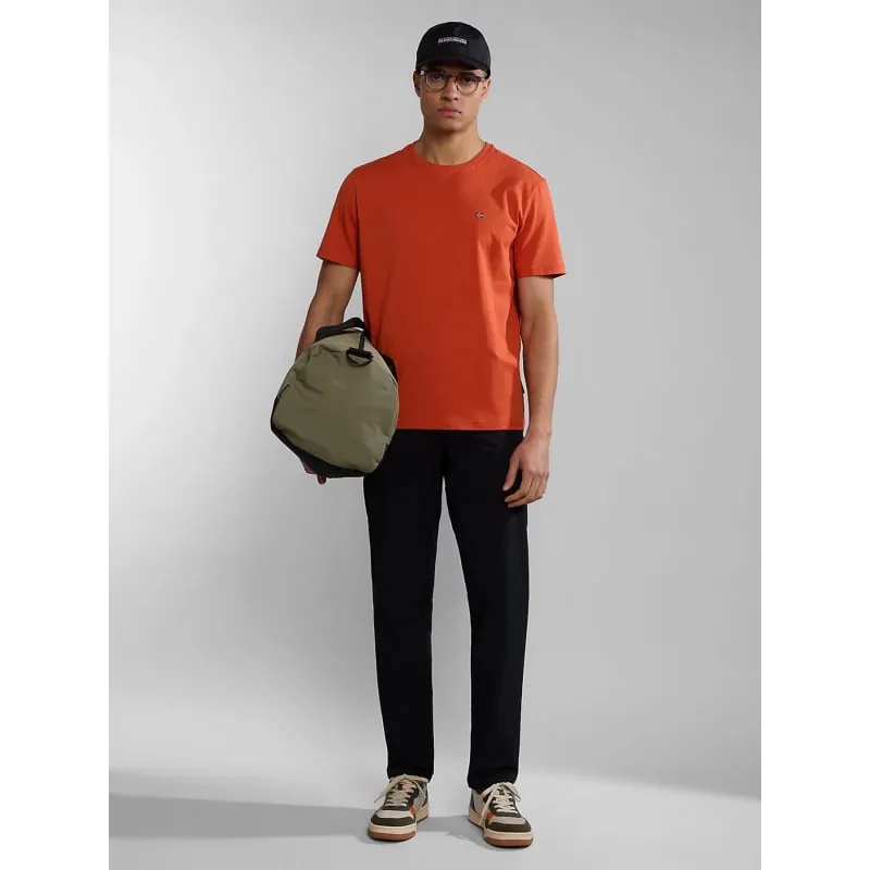 T-shirt saliss orange homme - Napapijri | wimod