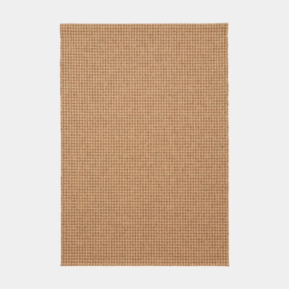 Tapis d'extérieur ou d'intérieur aspect sisal - tijuana - camel - 200 x 290 cm