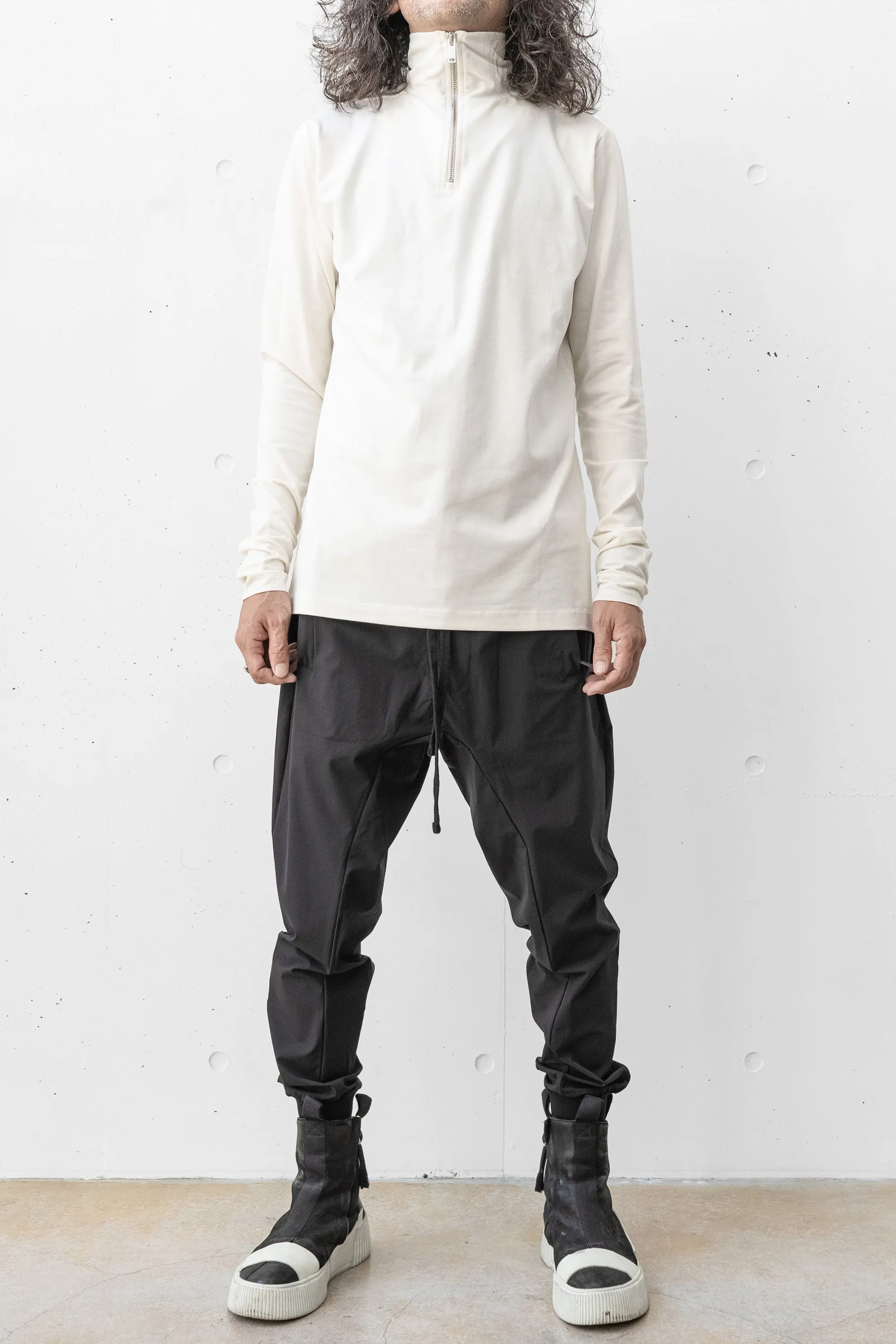 thom/krom Half Zip T-Shirt