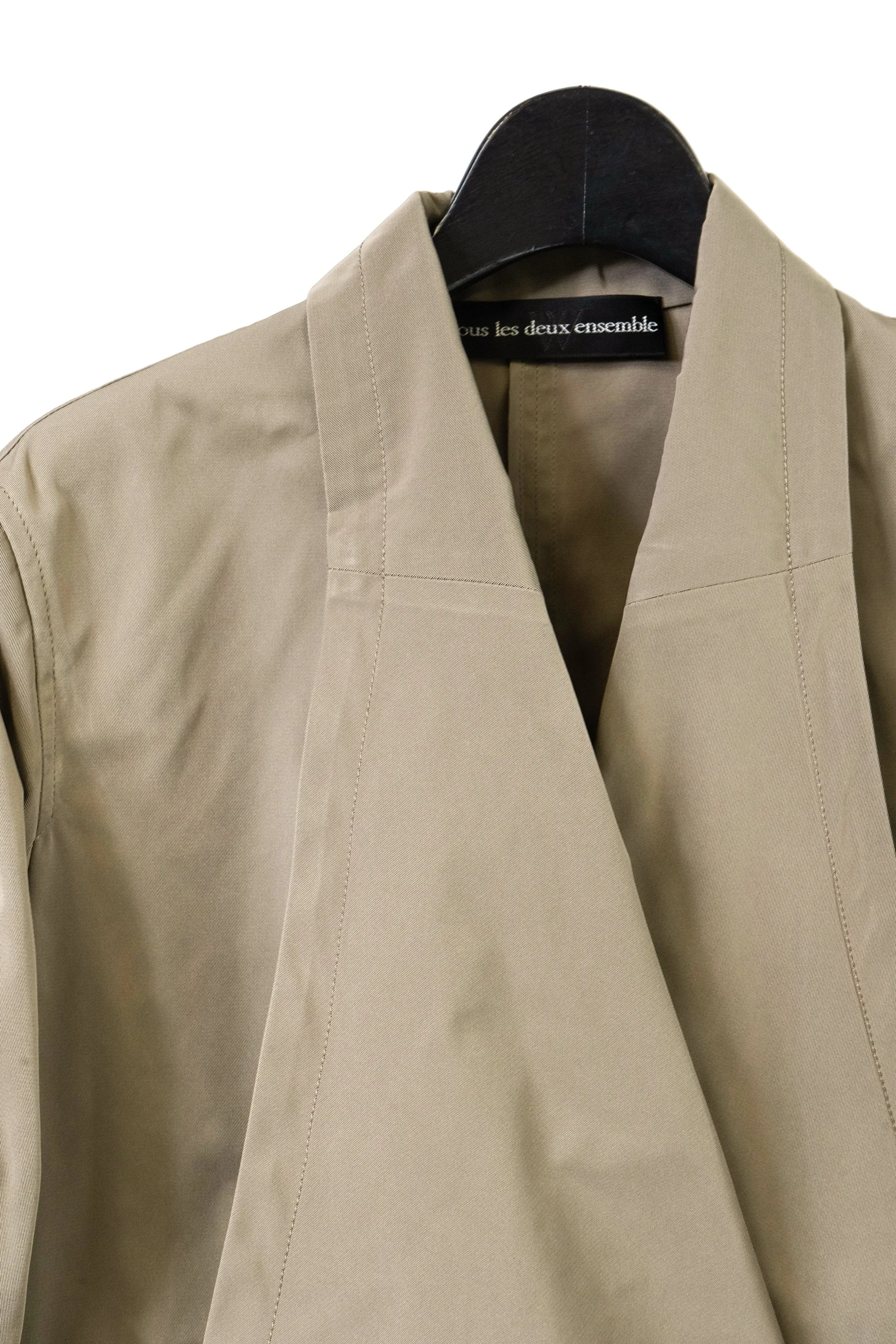 tous les deux ensemble/Gabardine Cropped Jacket