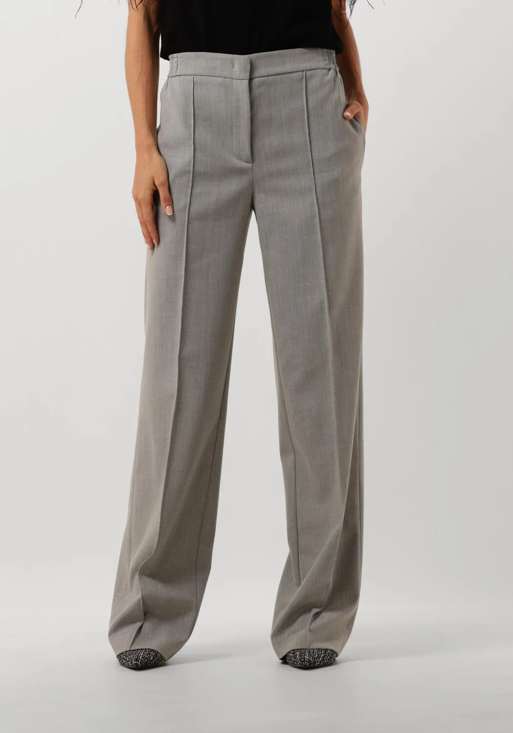 twinset milano pantalon 242tp2161 en gris