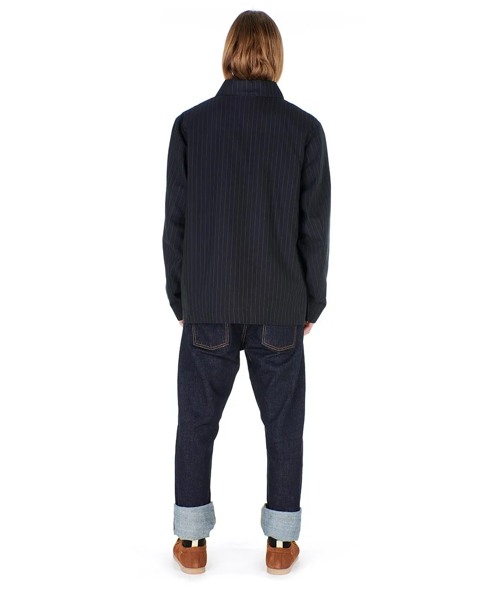 Veste droite à rayuresEditions MR