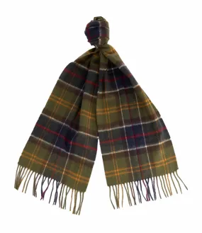 Écharpe Barbour Wool Cashmere Tartan Scarf Classic